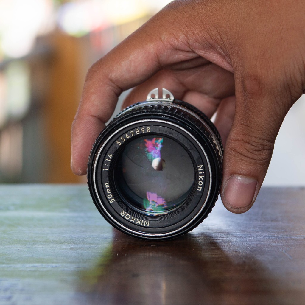 Nikkor 50mm f/1.4 AIS [Lens MF]