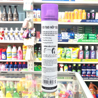 Keo xịt tóc LaVox nắp tím 420ml