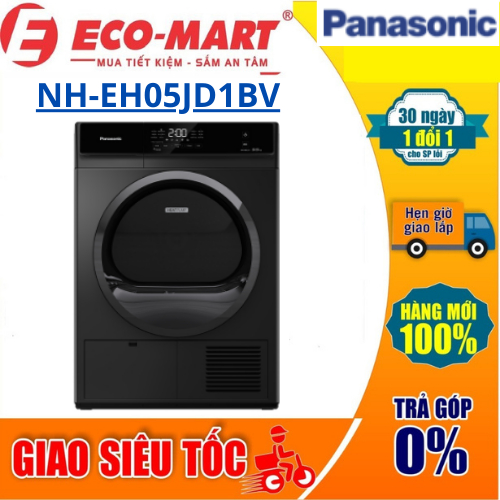 EH05JD1BV Máy sấy Panasonic bơm nhiệt Heat Pump NH-EH05JD1BV Inverter 10.5Kg