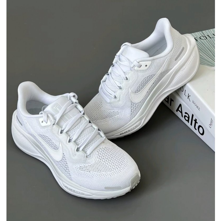 Chính Hãng | Giày Chạy Bộ Pegasus 41 Trắng Unisex Êm Chân