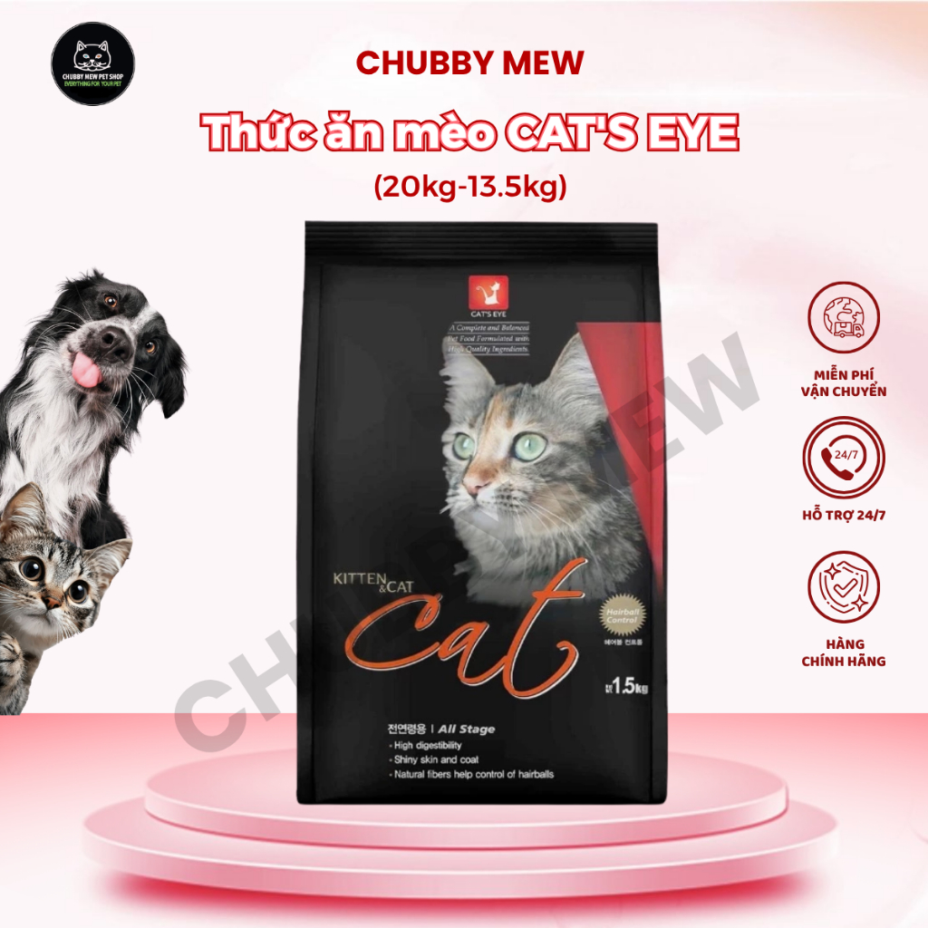 (20kg) Thức ăn mèo CAT'S EYE 20kg - Chubby Mew