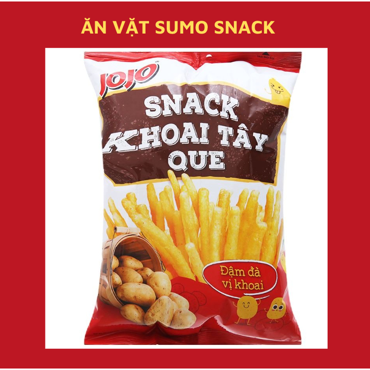 Bim Bim Snack Khoai Tây Que JoJo gói 38g-Ăn Vặt Sumo Snack