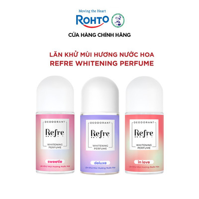 Lăn khử mùi dưỡng trắng hương nước hoa Refre Whitening Perfume 40ml