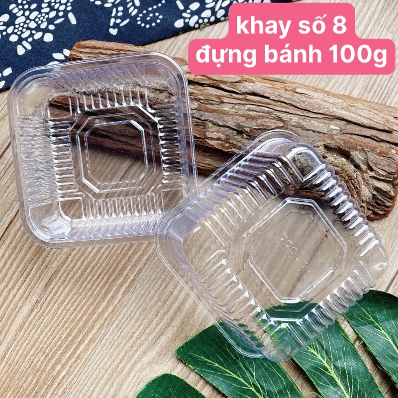 KHAY ĐỰNG BÁNH TRUNG THU 100G (KHAY 8)