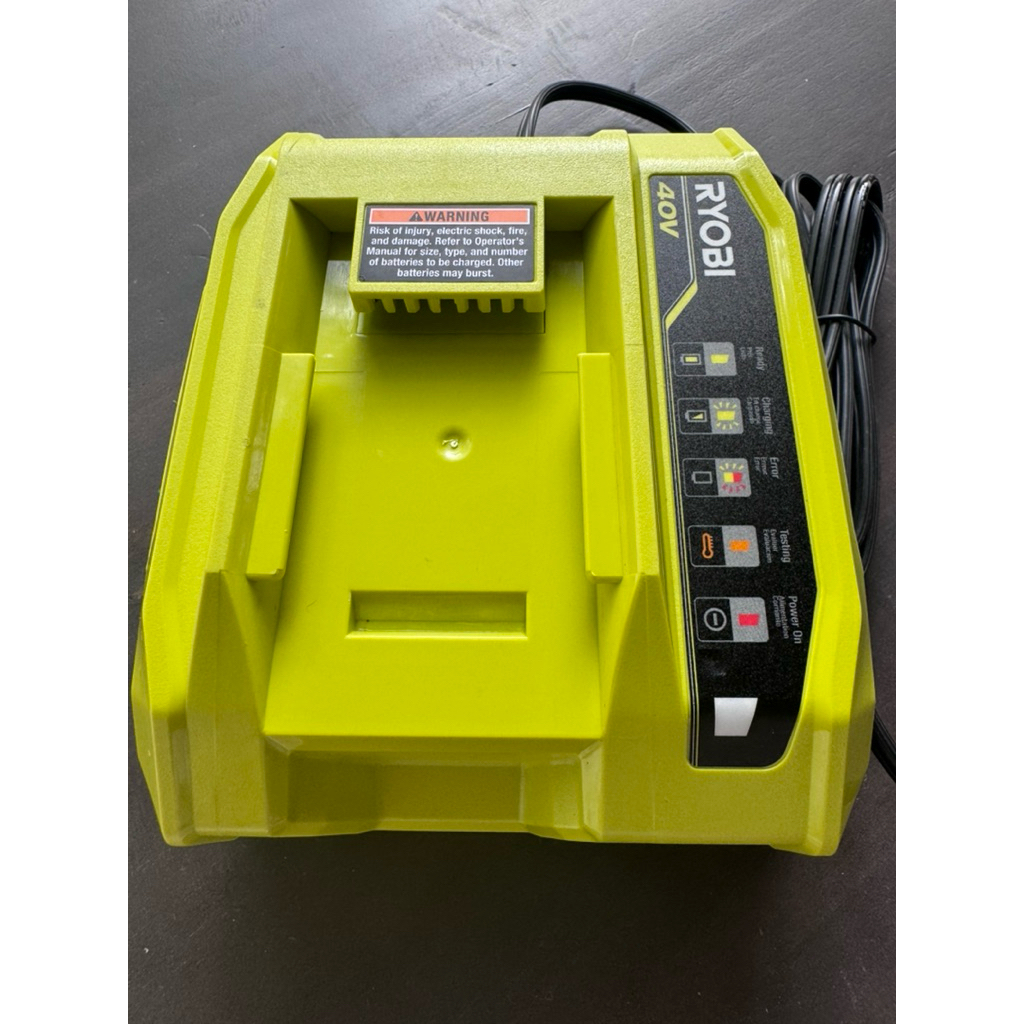 Mới 98%] Sạc Pin Ryobi 40V Lithium-Ion (Model OP406VNM) - Hàng Chính Hãng Nhập Mỹ