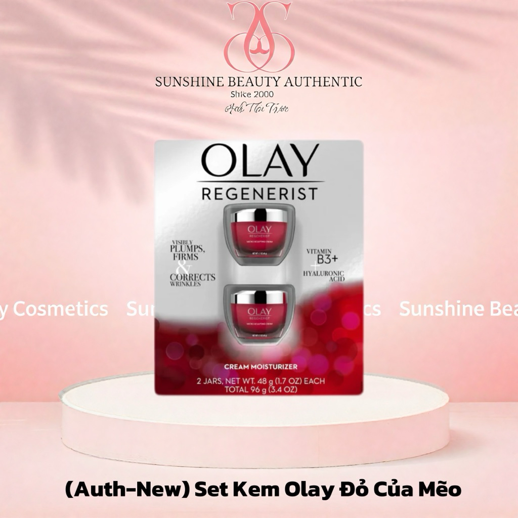 (Auth-New) Set Kem Olay Đỏ Của Mẽo