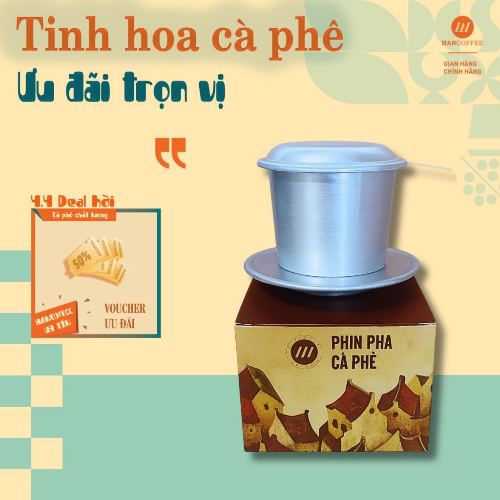 Phin pha cà phê HANCOFFEE dung tích 170ml