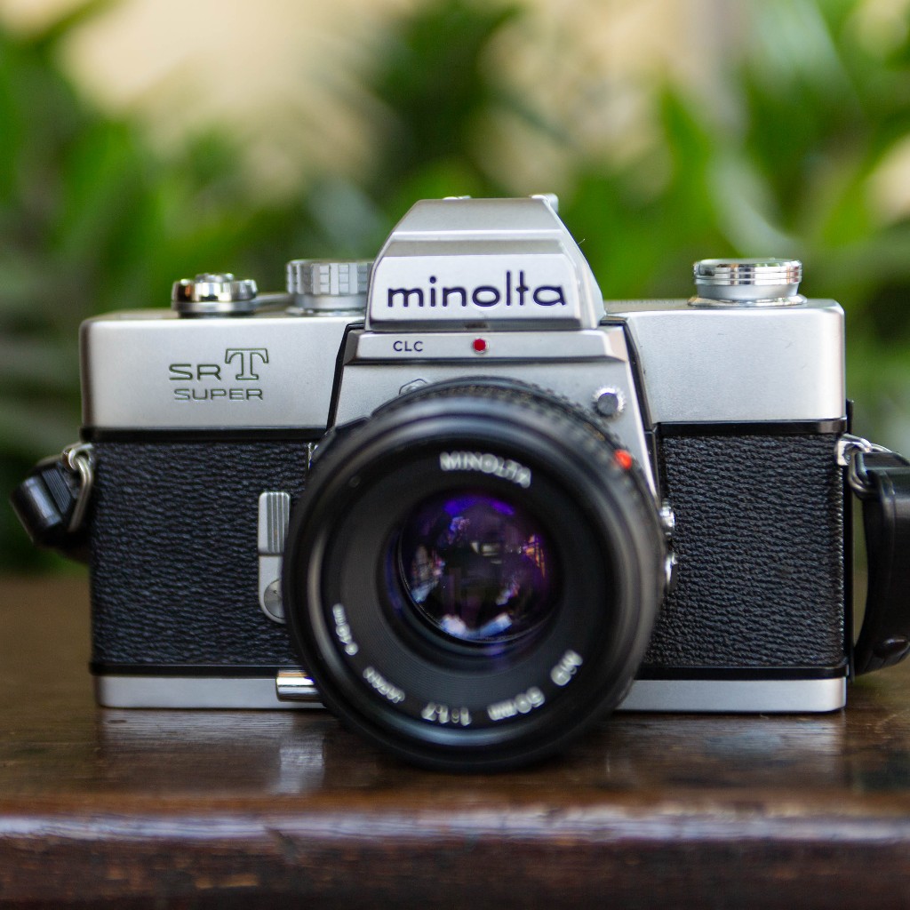 Minolta SRT Super (Bản Bạc) – Minolta MD 50mm f/1.7 [SLR|35mm]