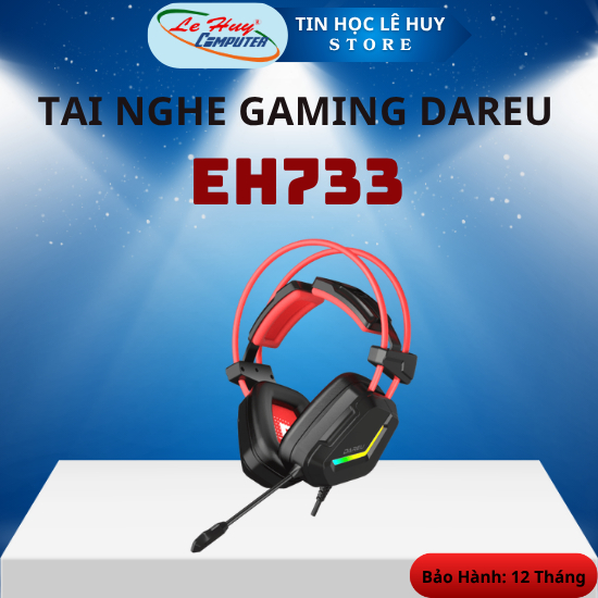 Tai Nghe Gaming DAREU EH733 - Hàng Chính Hãng