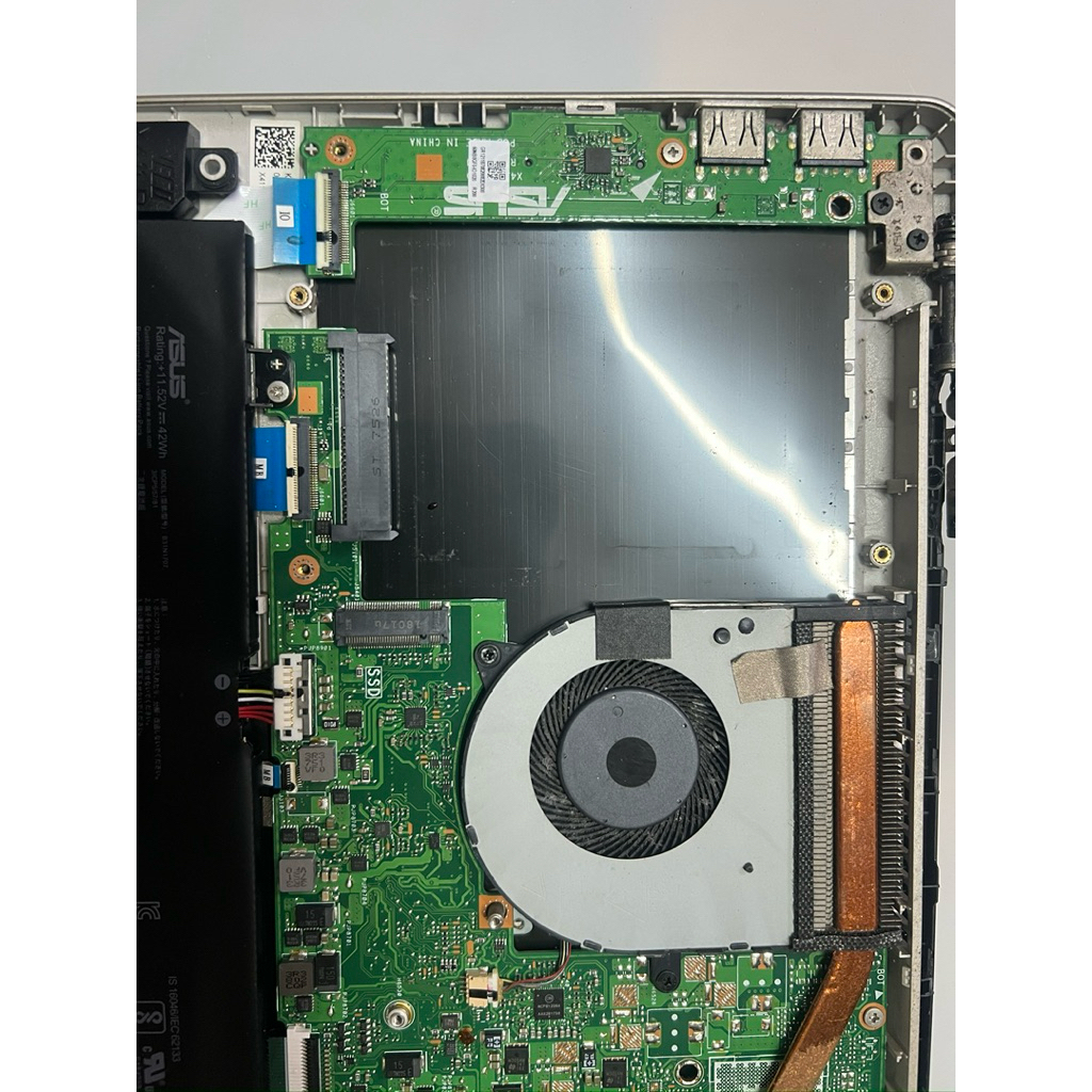 Main asus A411U necbook pc coer i3-7100u