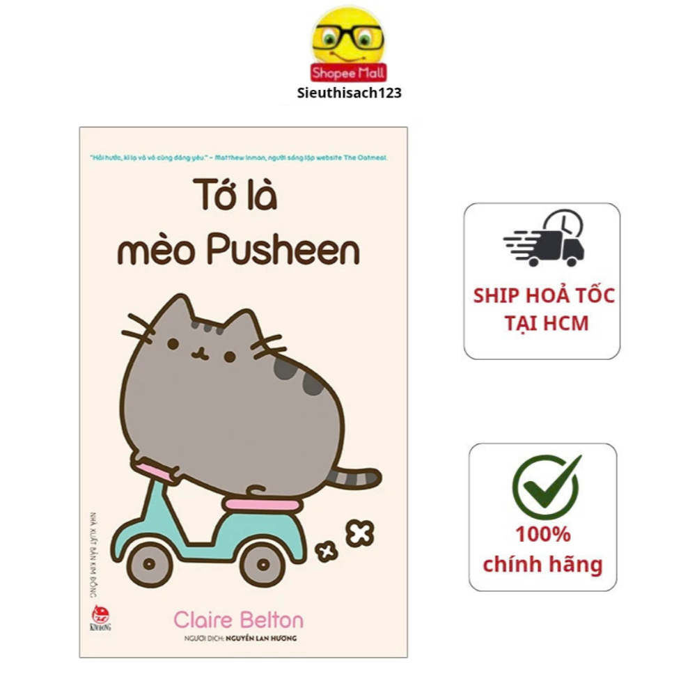 Sách - Tớ là mèo Pusheen ( Kim Đồng )