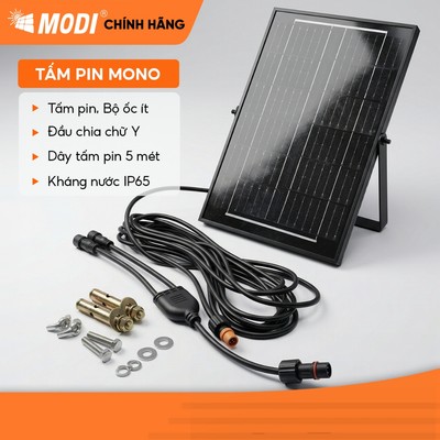 Tấm Thu Năng Lượng Mặt Trời Mono MODI SOLAR Hiệu Suất Sạc Nhanh Phù Hợp Cho Đèn Pha Tấm Pin Trên 20W