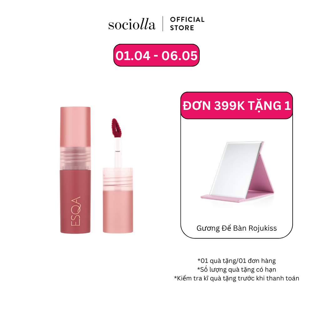 [HSD Trước 09/2026] Son Bóng ESQA Slick Drip Serum Lip Tint