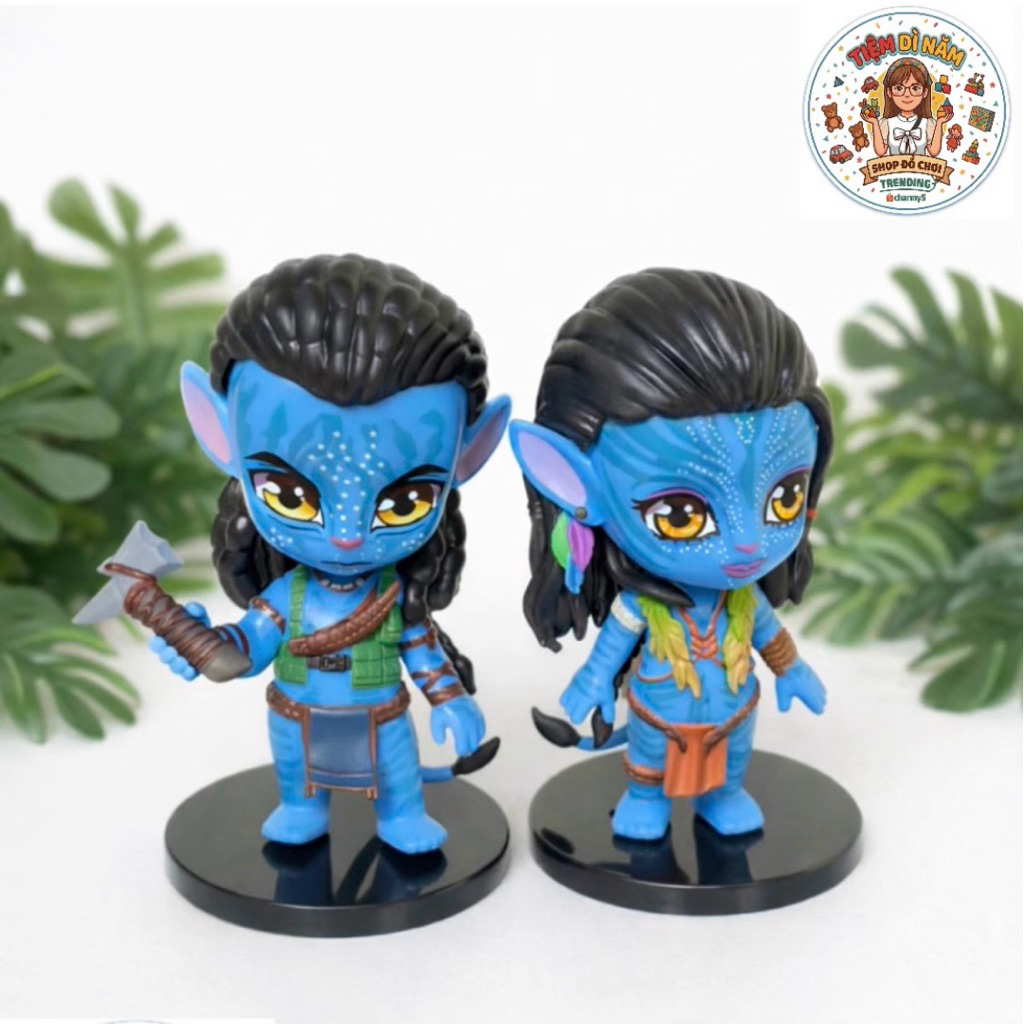 Mô hình Avatar - Jake Sully & Neytiri - Trang Trí Bàn Làm Việc