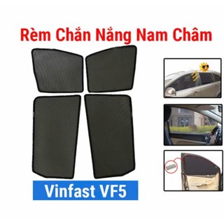 Rèm Che Nắng Nam Châm Xe Vinfast VF5 - Bộ 4 Tấm Chắn Nắng Chuẩn From Xe