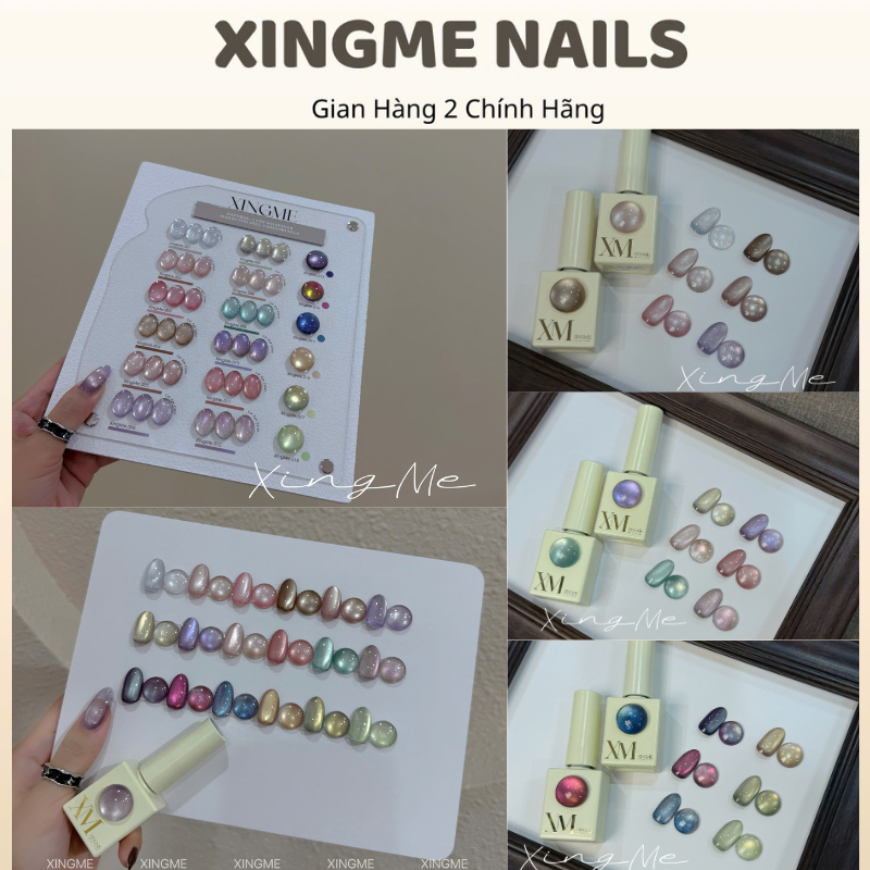 Sơn lẻ 18m mắt mèo cực quang Saphire đa sắc màu XINGME [XINGME.NAIL]