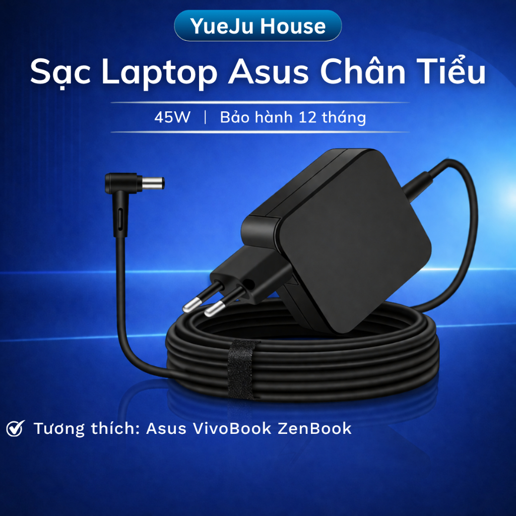 Sạc dùng cho Laptop Asus sạc Asus 65w, sạc Asus vivobook cenbook Expert ProArt 65W