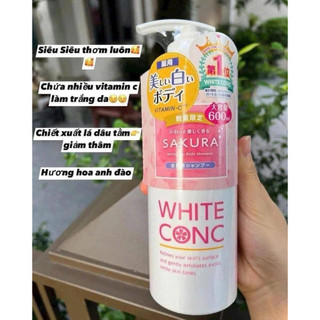 Sữa tắm White ConC Sakura 600ml