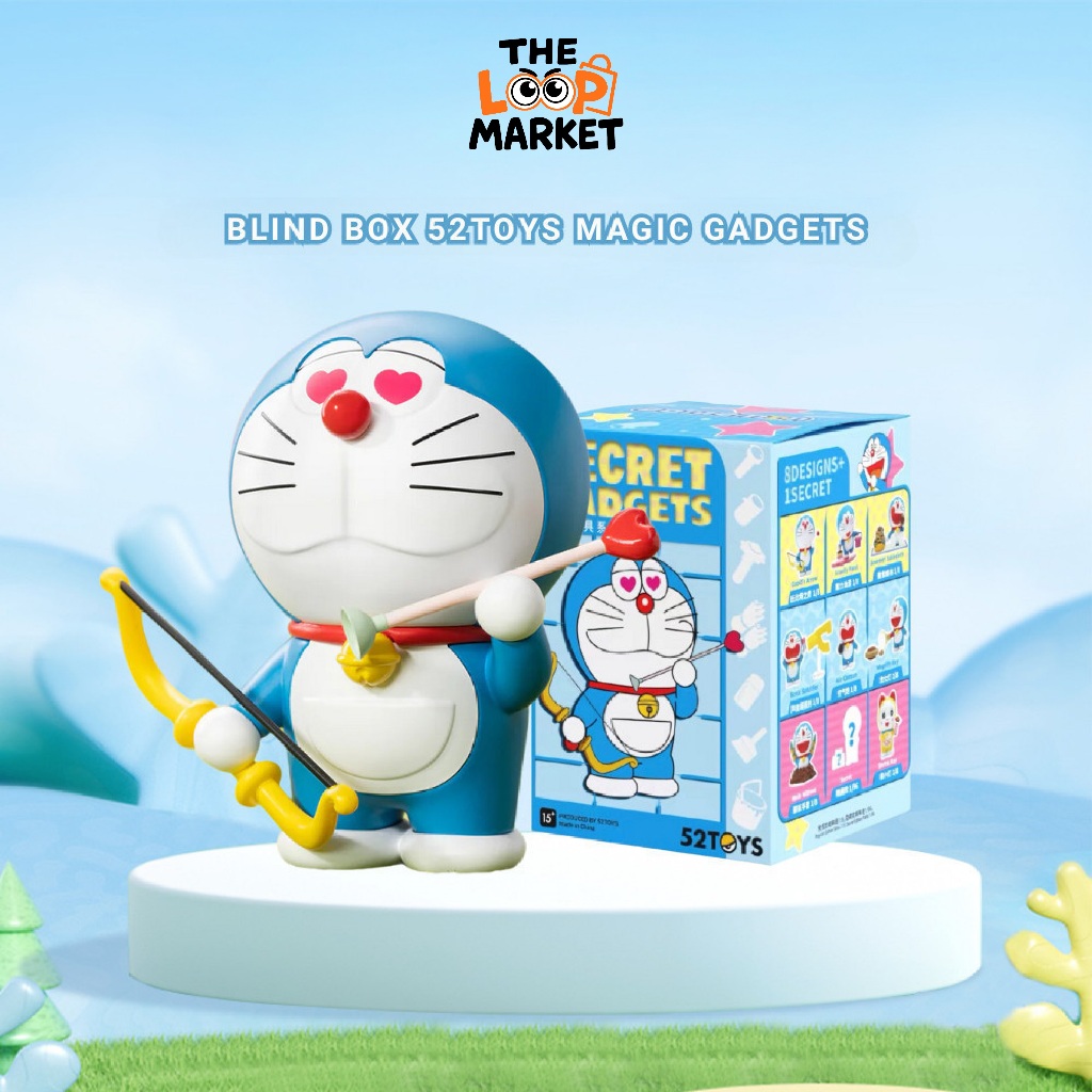 Blind Box Hộp Mù Doraemon Magic Gadgets 52TOYs Chính Hãng Đồ Chơi Mô Hình Doraemon, Nobita