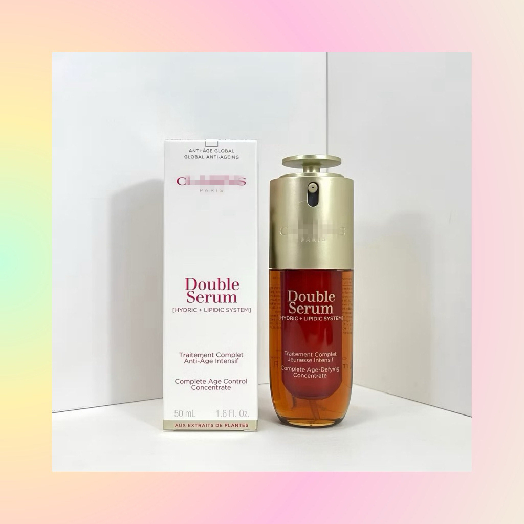 (AUTH US - 50ml) SERUM CHỐNG LÃO HOÁ TOÀN DIỆN CLARINS DOUBLE SERUM