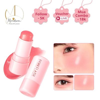 Kem má hồng PINKFLASH DEWY BLUSH STICK giúp làm lớp trang điểm của bạn luôn ngọt ngào và hồng hào