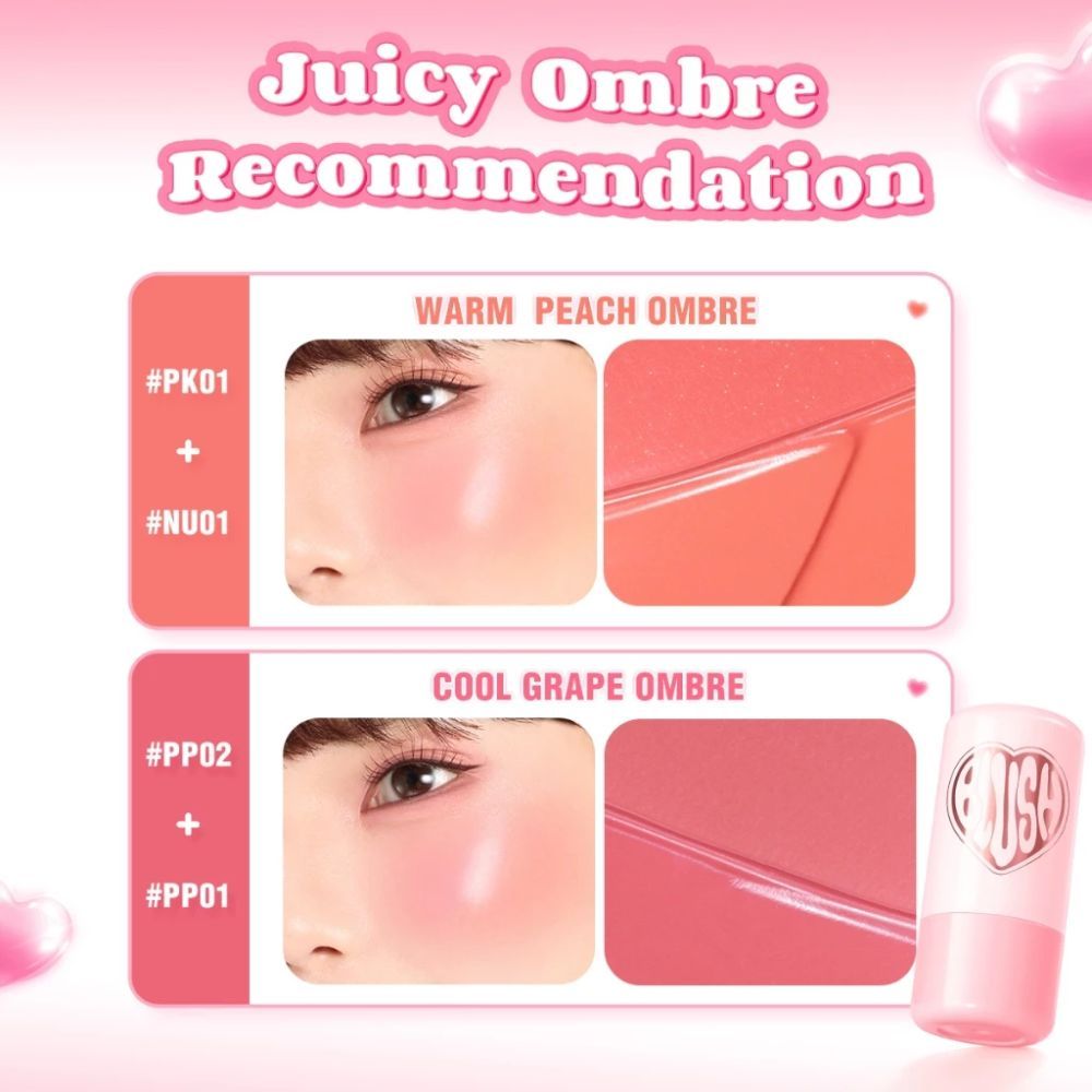 Ảnh 3 của Kem má hồng PINKFLASH DEWY BLUSH STICK giúp làm lớp trang điểm của bạn luôn ngọt ngào và hồng hào