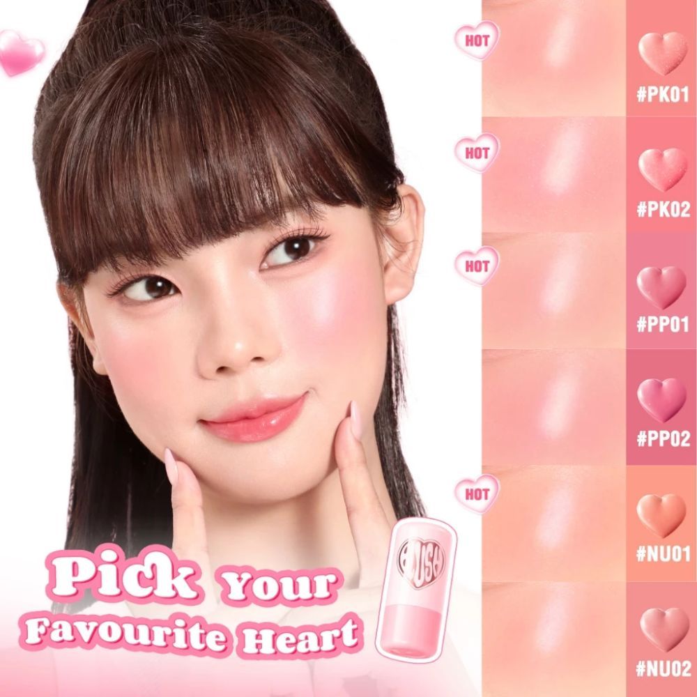 Ảnh 4 của Kem má hồng PINKFLASH DEWY BLUSH STICK giúp làm lớp trang điểm của bạn luôn ngọt ngào và hồng hào