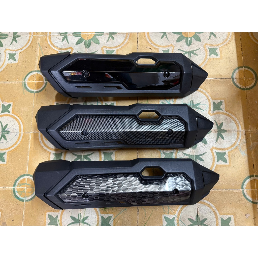 Che pô/ Ốp pô bảo vệ nhiệt Cho Xe SH 2020-2025 Kiểu Thái, mẫu bắt 2 ốc, đủ 3 màu