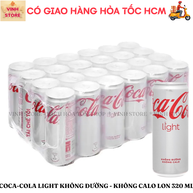 Coca-cola Light Không Đường Không calo
