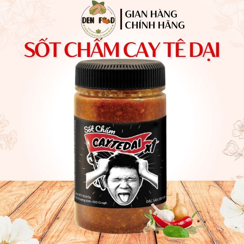 Sốt Chấm Cay Tê Dại Siêu Cay Lâm Vlog - Ăn Vặt Denfood