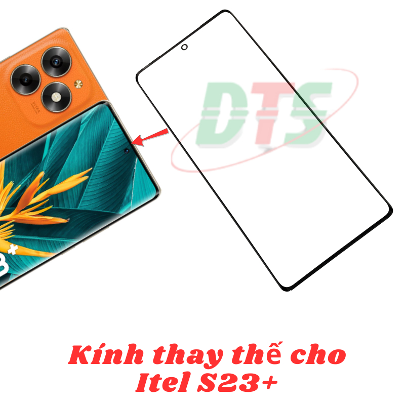 Mặt kính ép cho Itel S23+ (Itel S23 Plus)