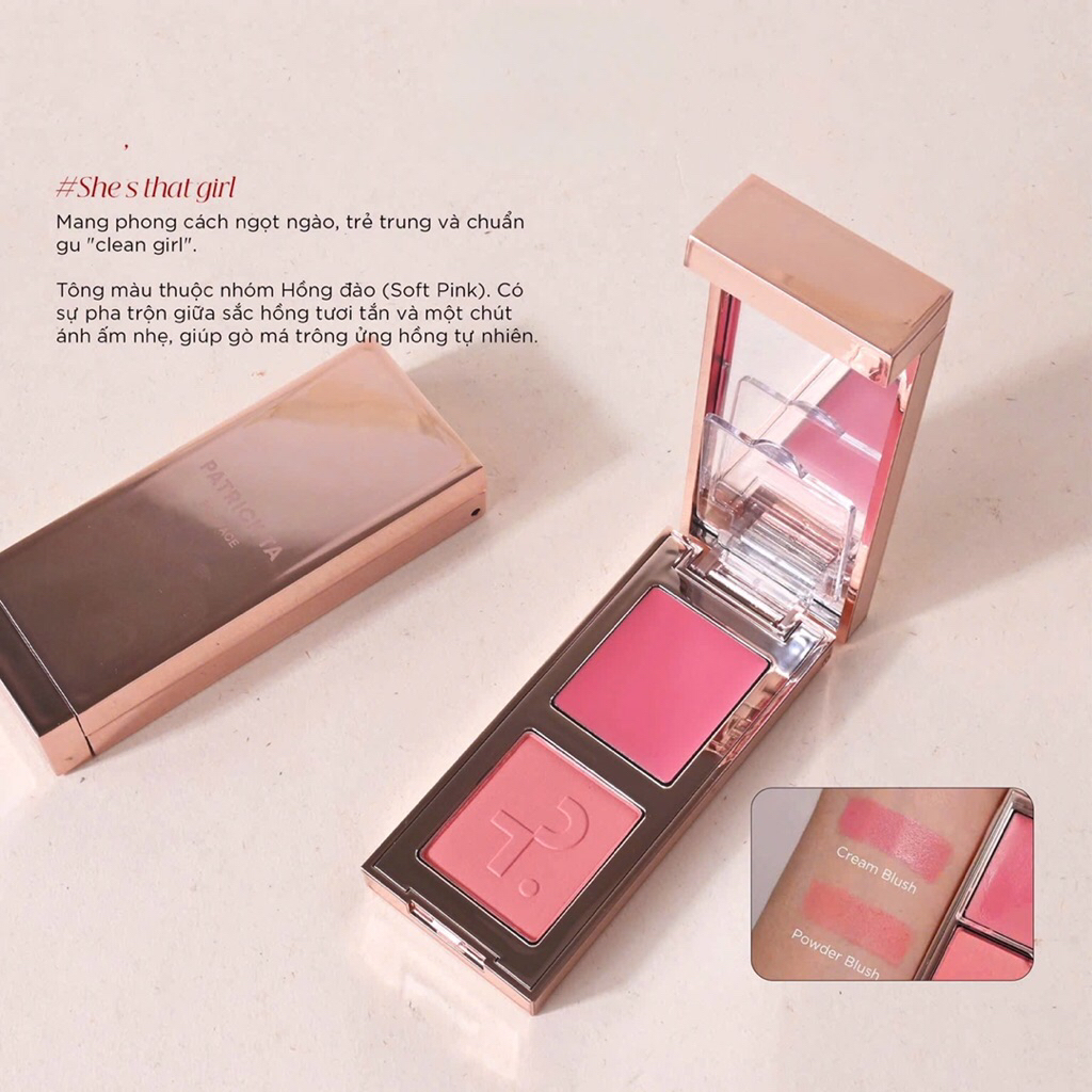 Phấn Má hồng Patrick Ta Mini Size Fullbox Màu She's That Girl | BigBuy360 - bigbuy360.vn