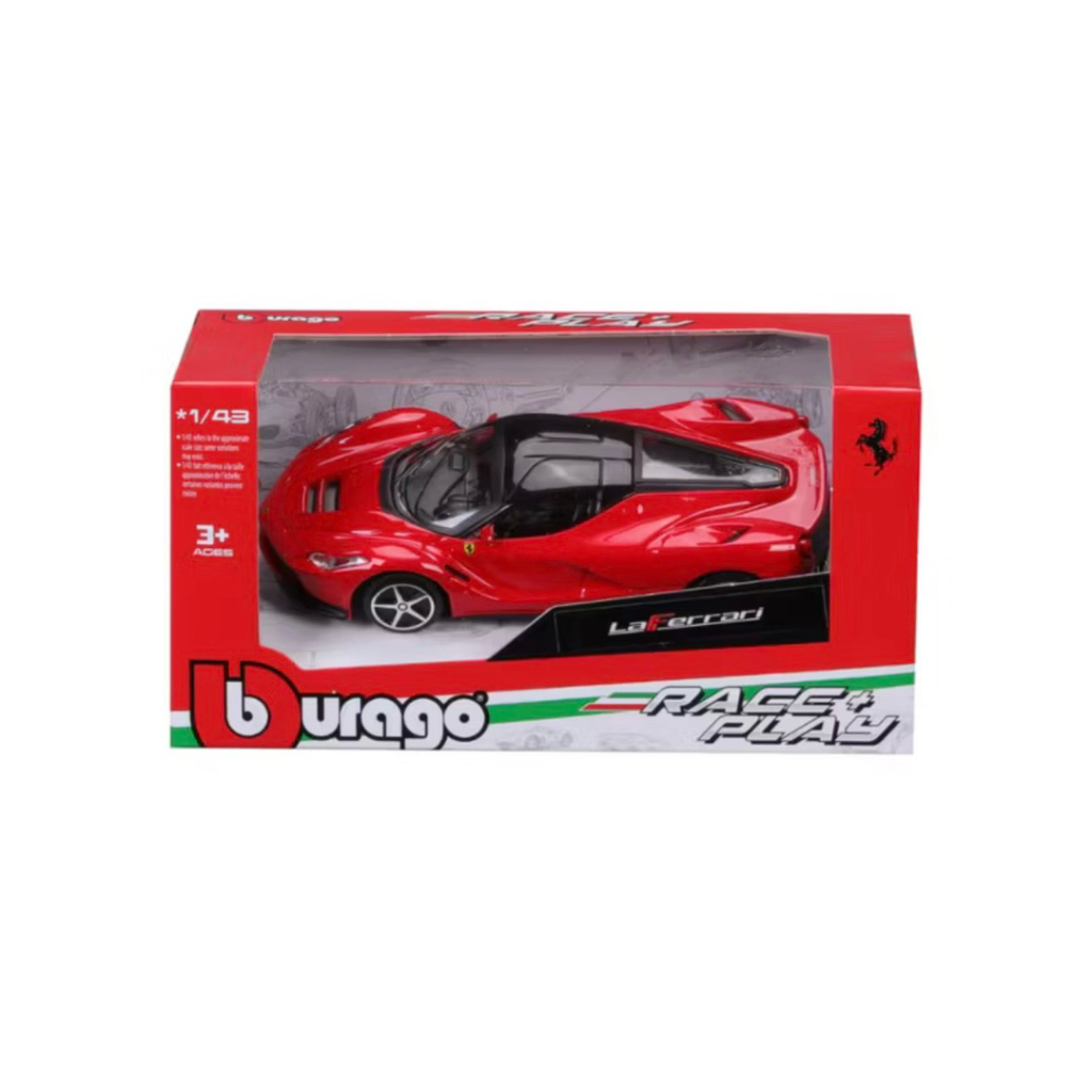 Xe Mô Hình 1:43 Ferrari Bburago - Nhiều Mẫu LaFerrari, 458 Spider, F8 Tributo - Đồ Chơi Sưu Tầm