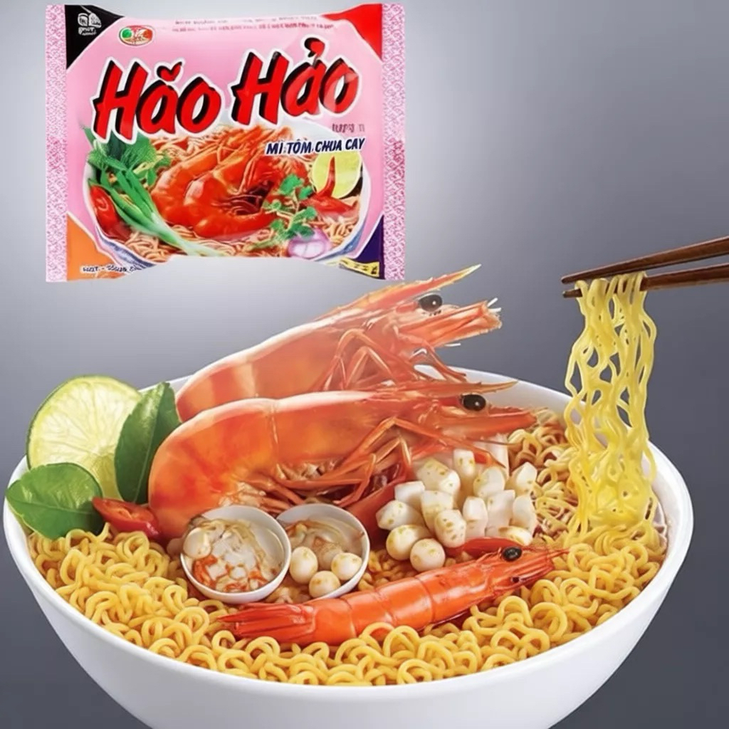Mì Tôm Chua Cay Hảo Hảo - 1Thùng 33 Gói - date mới nhất