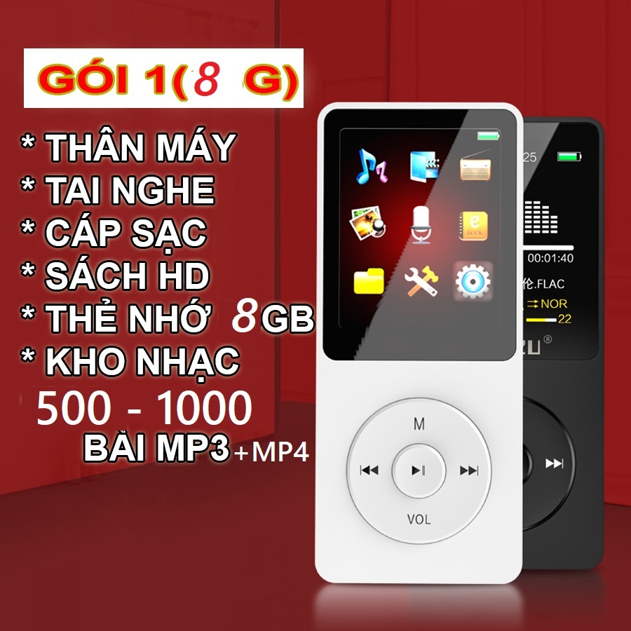 Máy Nghe Nhạc MP3 MP4 MP4 HIFI Phong Cách Thể Thao Chất Lượng Cao