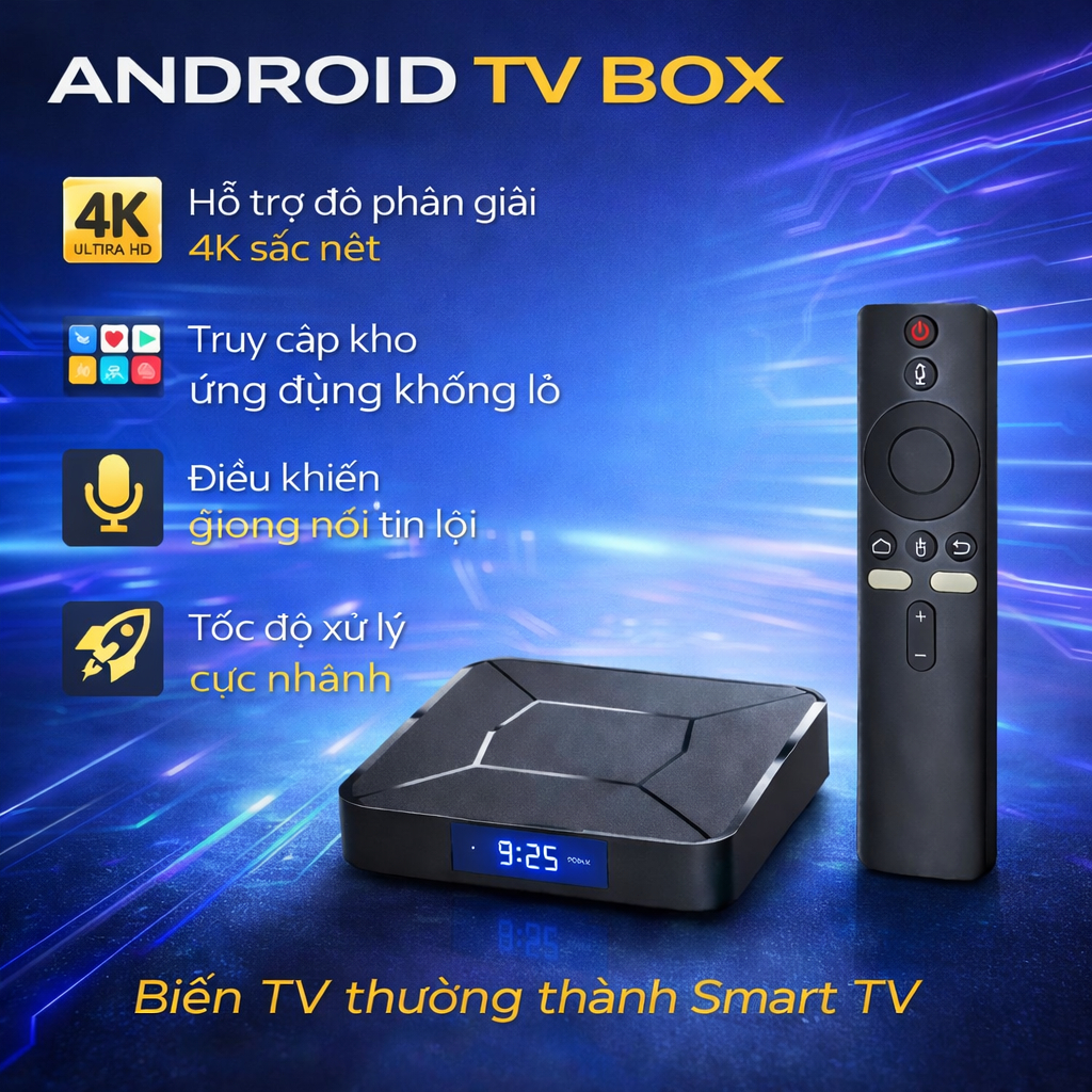 Android TV Box TV Box Android Smart TV Box Android 4K TV Box Android Box xem phim TV Box Android hỗ 
