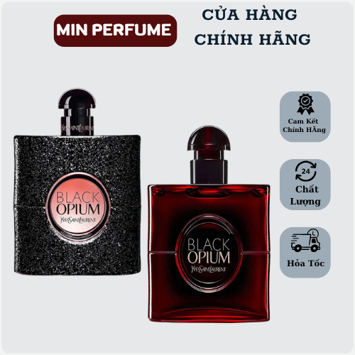 [ Chính Hãng ] Nước Hoa Black Opium EDP, Over Red Ngọt Ngào, Sang Trọng, Quyến Rũ