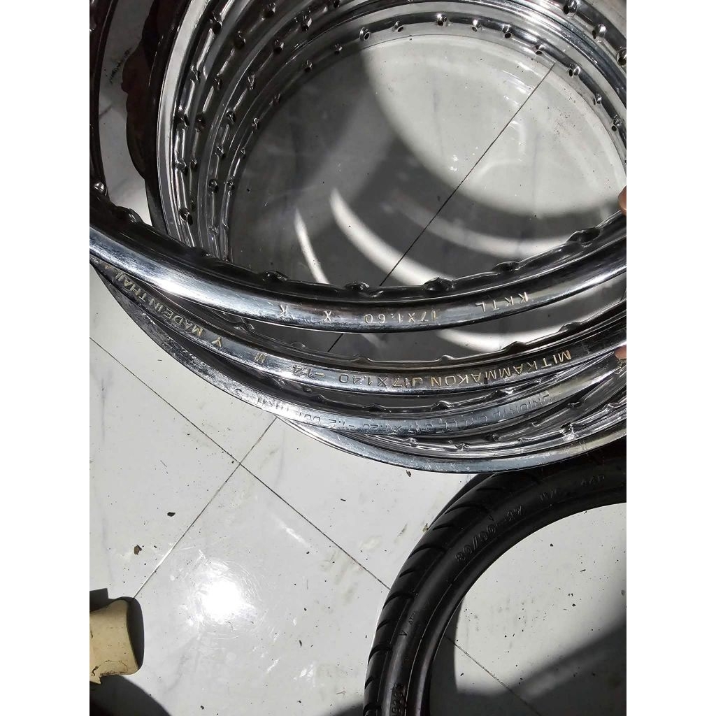 Niềng Vành 1.2×17 ,1.4×17 ,1.6×17 ( niềng củ tháo xe chính hãng) dành cho xe dream wave future.... c
