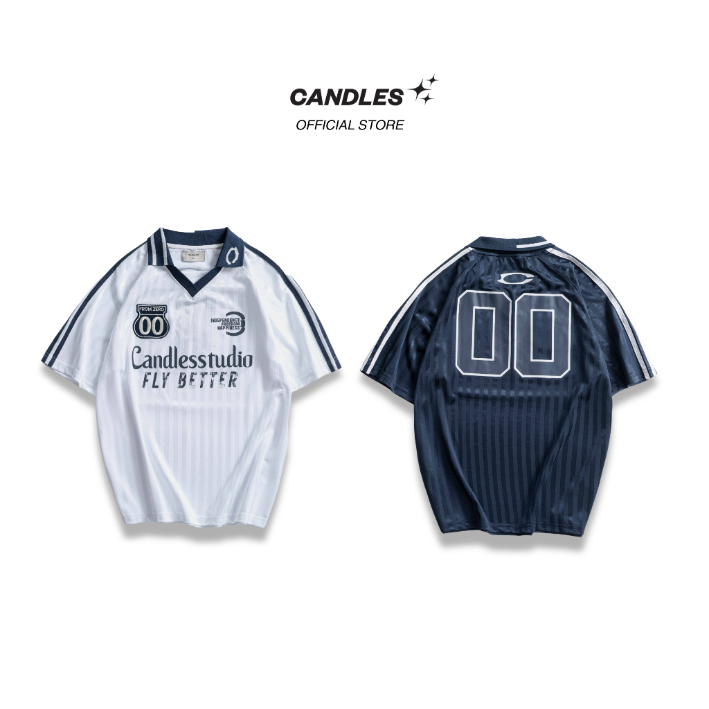 Áo Thun Candles Beyond Team Jersey Polo Oversized Unisex