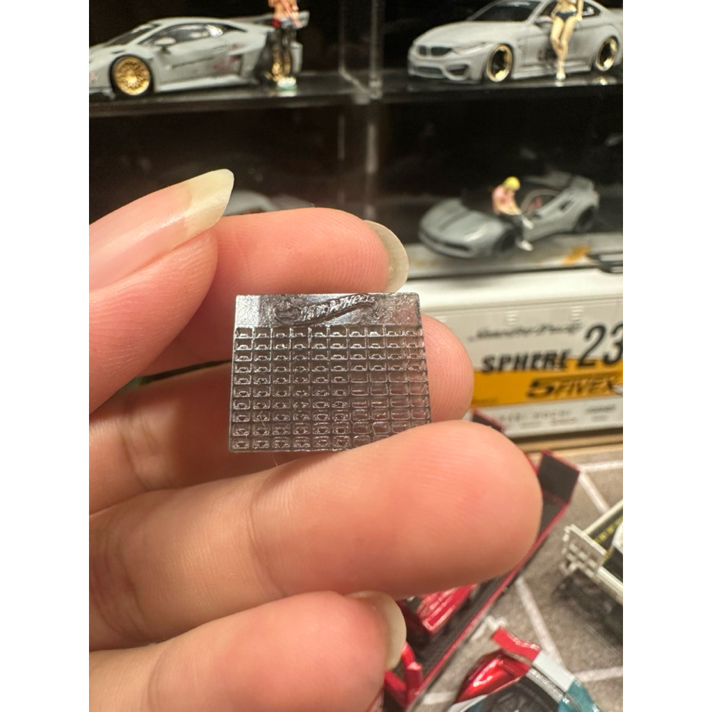 Mô hình 1/64 phôi chưa sơn kệ xe mica mô hình trang trí miniGT Hotwheels lbwk 1:64