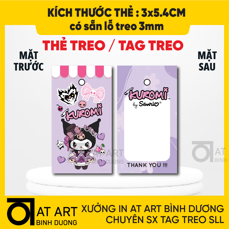 Thẻ treo, mác quần áo - lô 2000 cái - Có sẵn - ATBD
