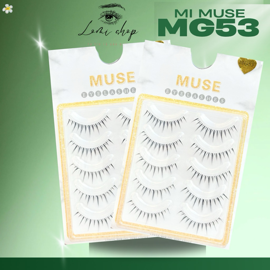 Mi Muse MG53, Lông Mi Giả Cực Cuốn - Lomi Shop