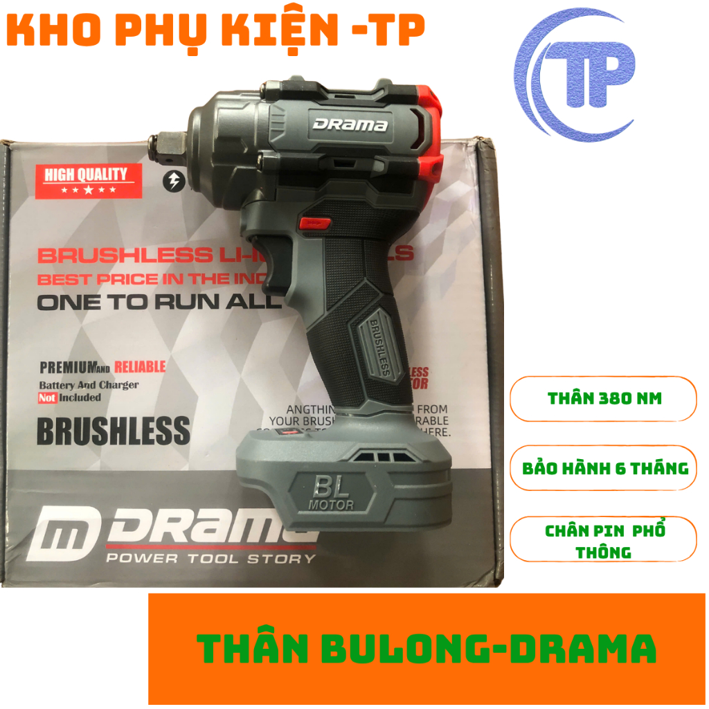 Máy xiết bulong,Thân xiết bulong DRAMA,Bulong DRAMA