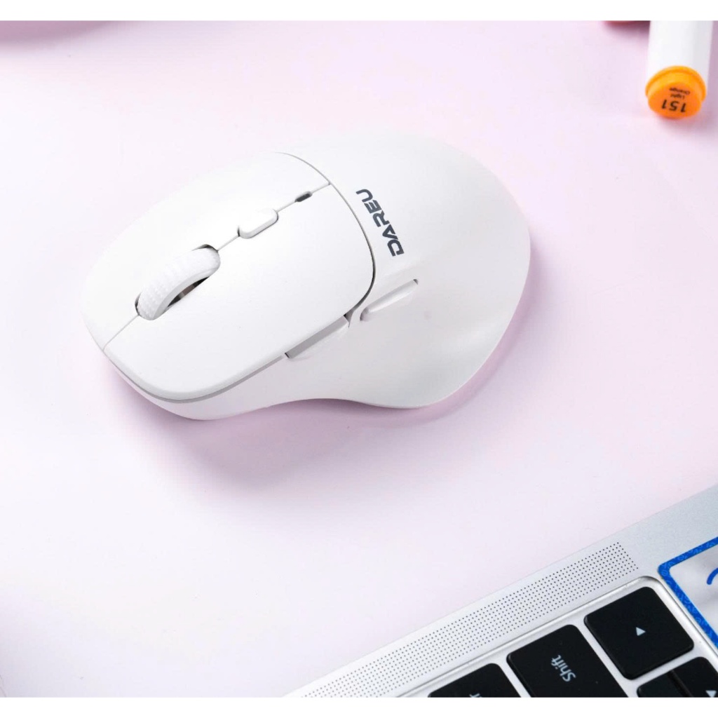 Chuột Không Dây Dareu LM165D 2.4G + Bluetooth | Pin sạc 300mAh (75h) / 2400 DPI /75g / Silent Click | BigBuy360 - bigbuy360.vn