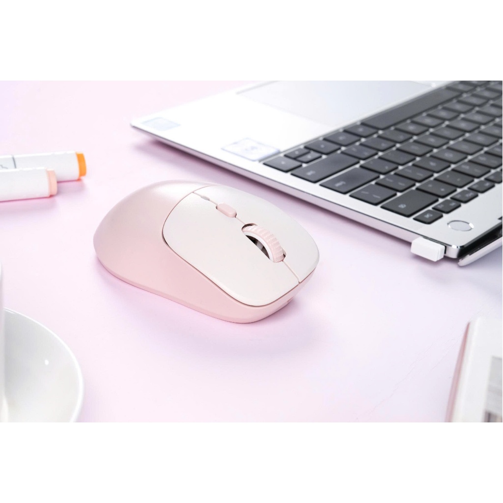 Chuột Không Dây Dareu LM165D 2.4G + Bluetooth | Pin sạc 300mAh (75h) / 2400 DPI /75g / Silent Click | BigBuy360 - bigbuy360.vn