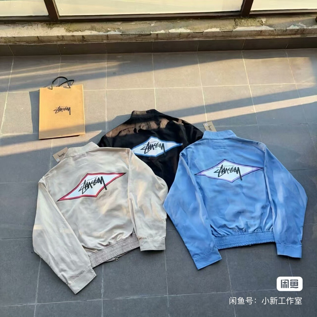 Áo khoác Harrington Stussy SS25 – jacket quốc dân cực chất