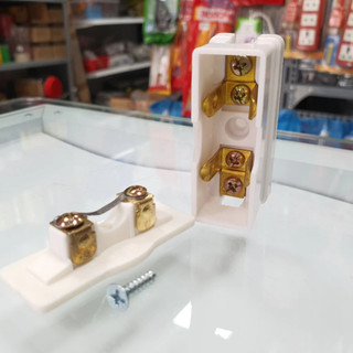 COMBO 2 Cầu Chì Điện 10A Có Hộp Nhựa Chịu Nhiệt – Hộp Cầu Chì Nối Dây An Toàn Chống Cháy Dùng Cho Thiết Bị Điện Gia Dụng