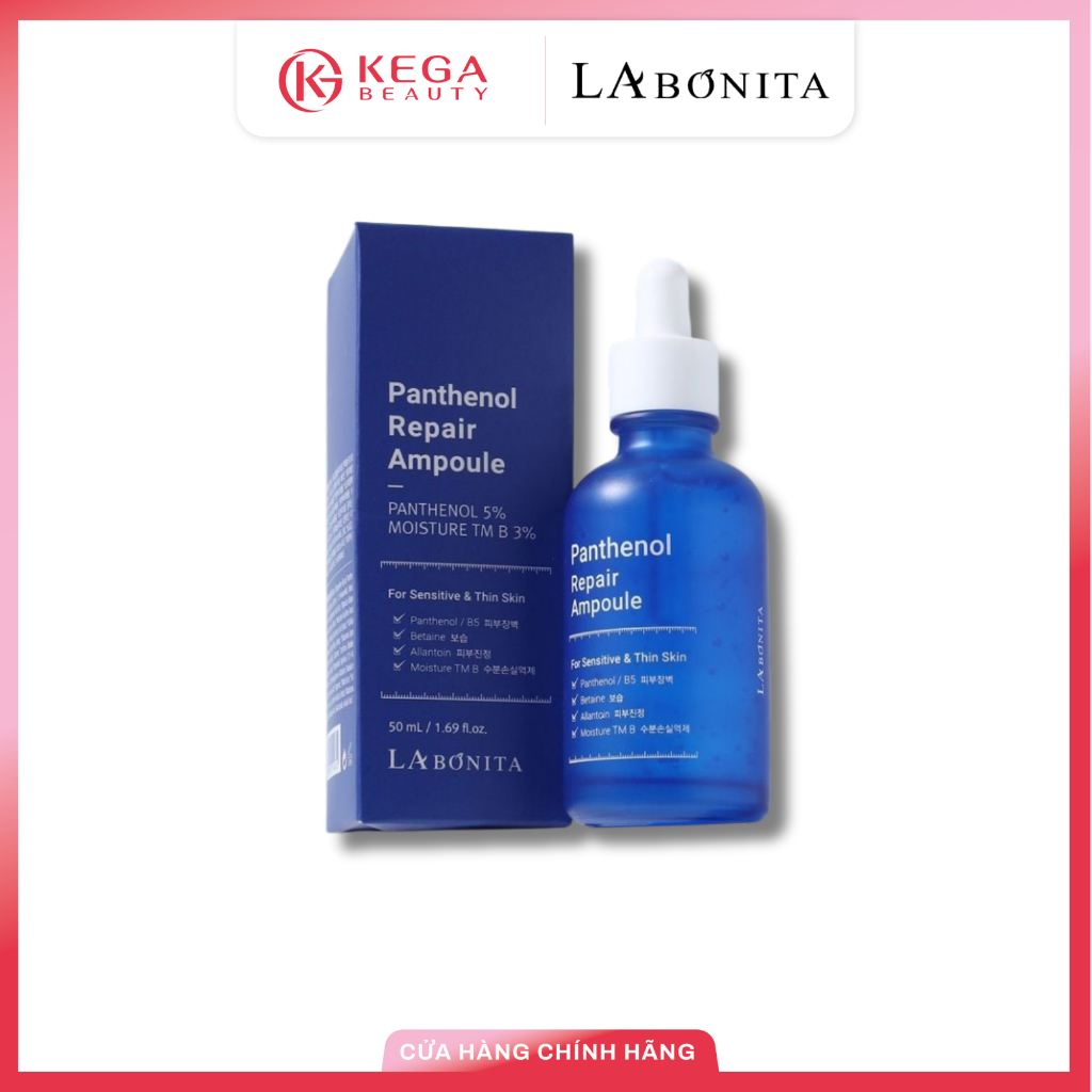 Serum LaBonita B5 Phục Hồi Củng Cố Hàng Rào Bảo Vệ Da Nhạy Cảm 50ml Hàn Quốc Hàng Công Ty