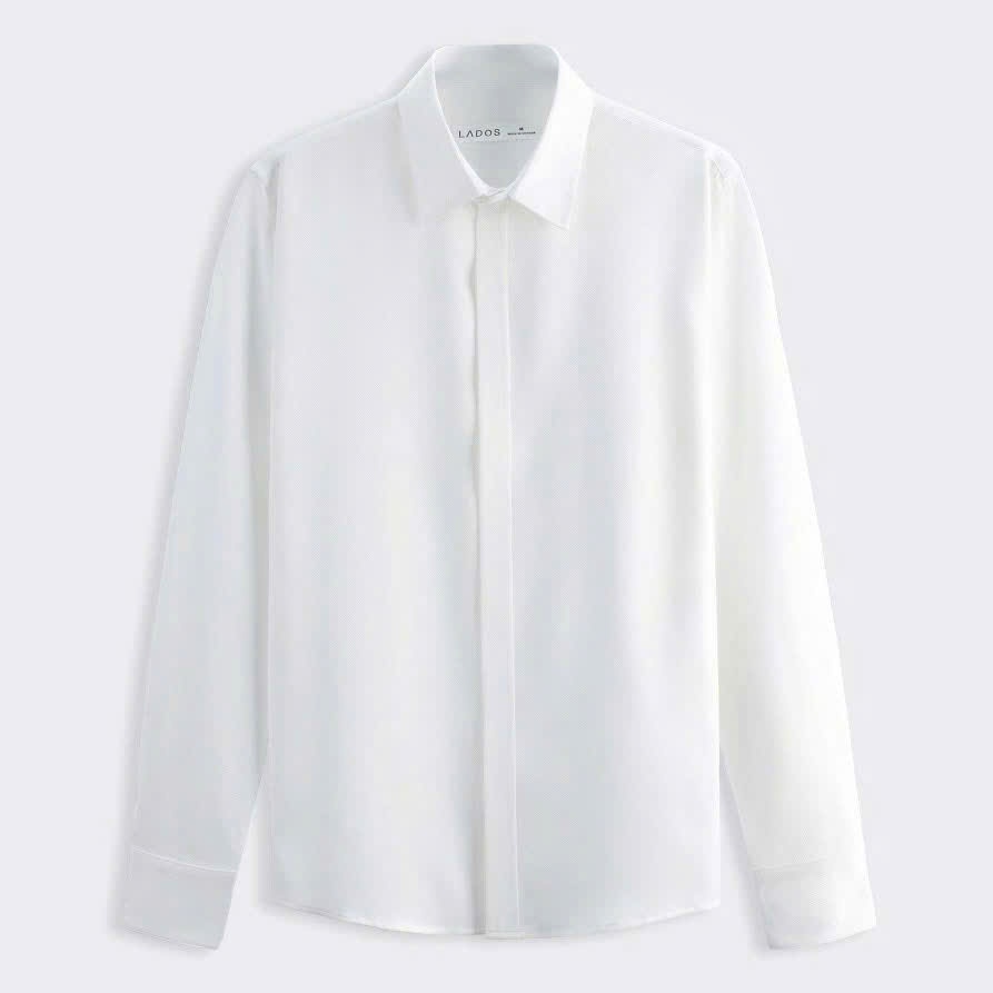 Sơ Mi Nam Đấu Khuy Gấp Hộp [ B-SHOP] Form Body Hàn Quốc Vải Dày Mịn Không Nhăn Áo Sơ Mi Trắng Đen Cao Cấp Sang Trọng