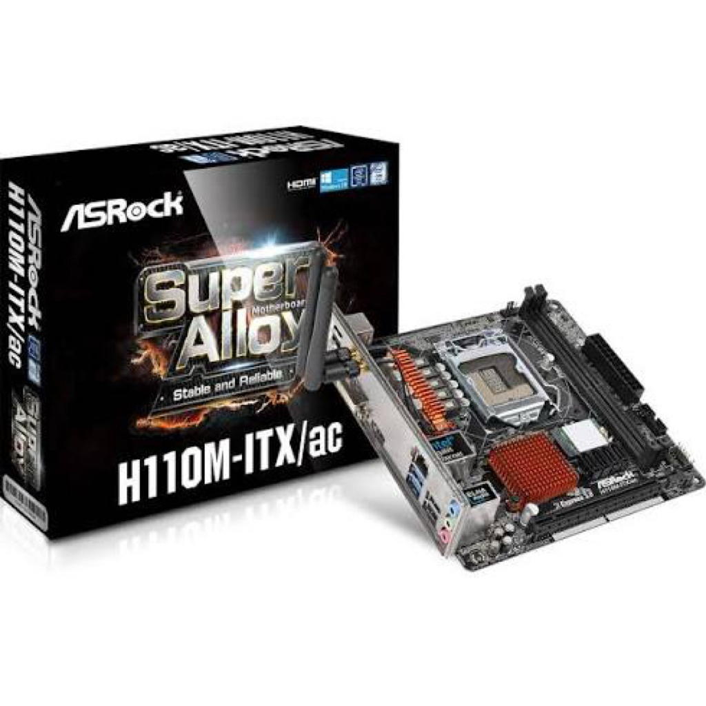 Main ASRock H110 - HDV
